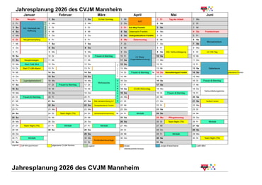 Jahreskalender 2026