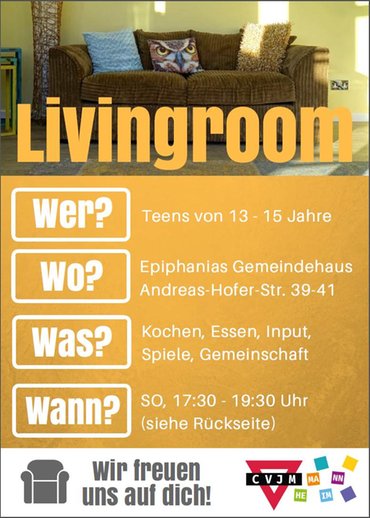 Flyer Livingroom vorne