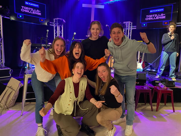 Das Gewinner-Team der Game-Night
